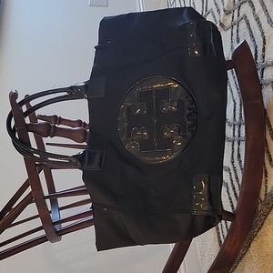 Tory Burch patent Ella tote black